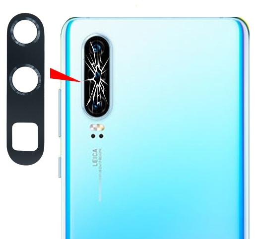 עדשת מצלמה HUAWEI P30 PRO לבן