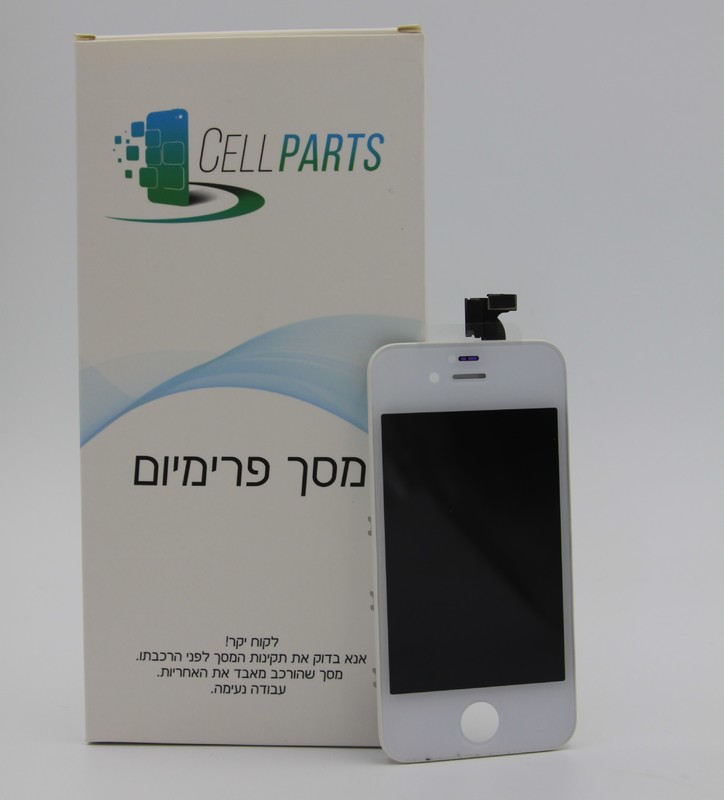 מסך IPHONE 4S מקורי לבן