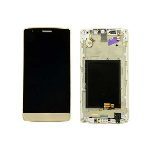 מסך מקורי כולל מסגרת LG G3 / D855 +FRAME זהב