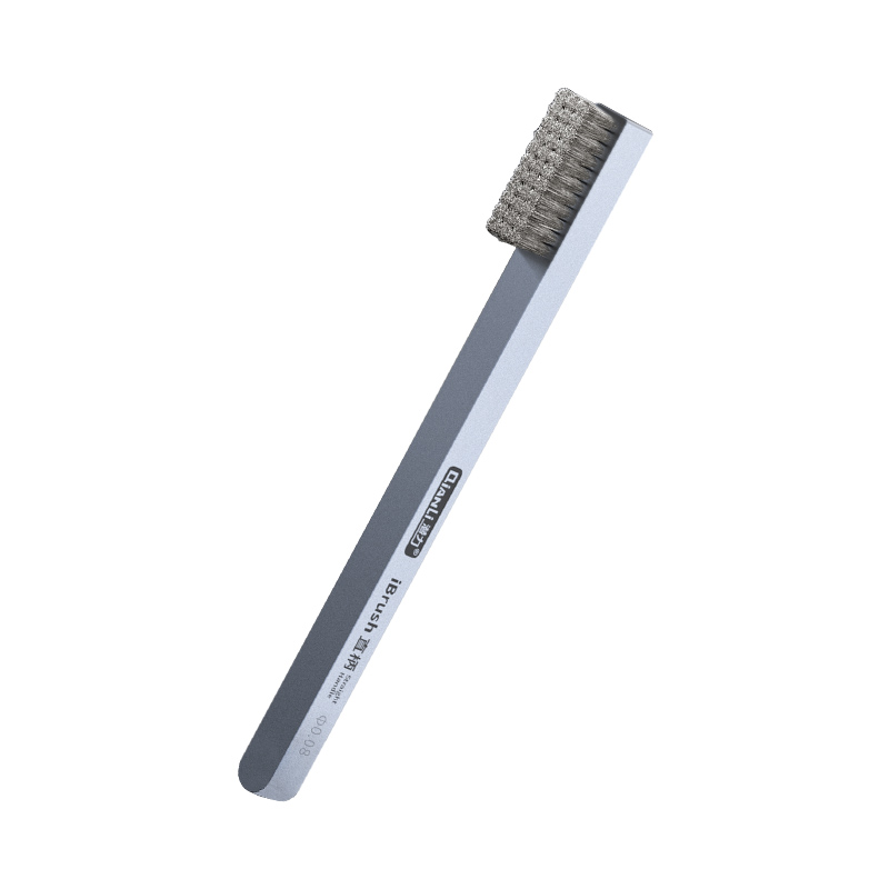 מברשת QIANLI Ibrush מוט אלומיניום ישר שערות פלדה 0.08MM