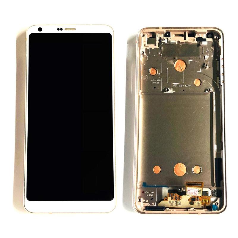 מסך מקורי כולל מסגרת LG G6 / H870 זהב