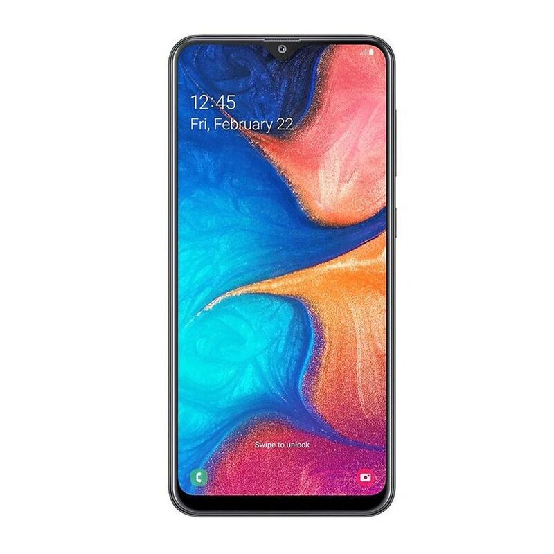 מסך GALAXY A20S / A207 ללא מסגרת שחור