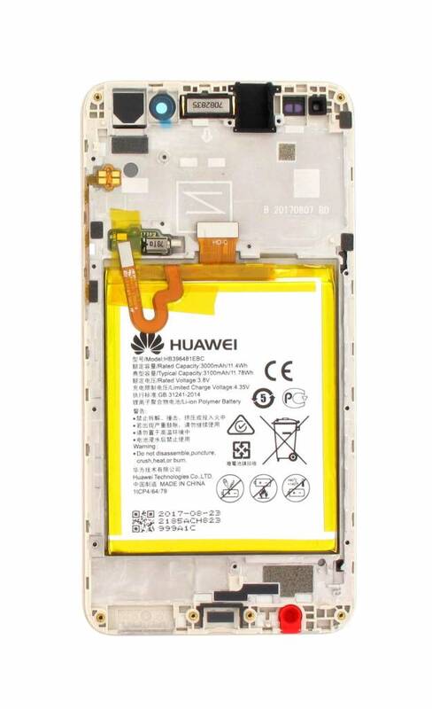 מסך מקורי כולל מסגרת HUAWEI Y6II לבן