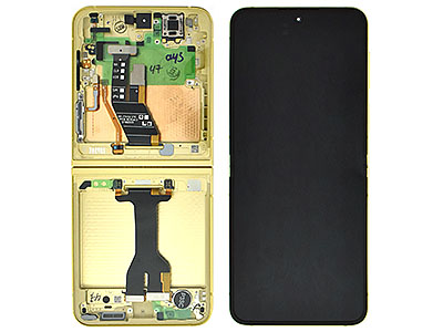 מסך GALAXY FLIP 6 / F741 מקורי חדש צהוב