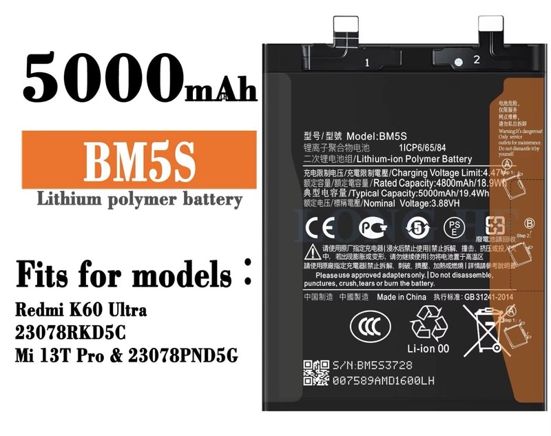 סוללה XIAOMI 13T PRO / BM5S