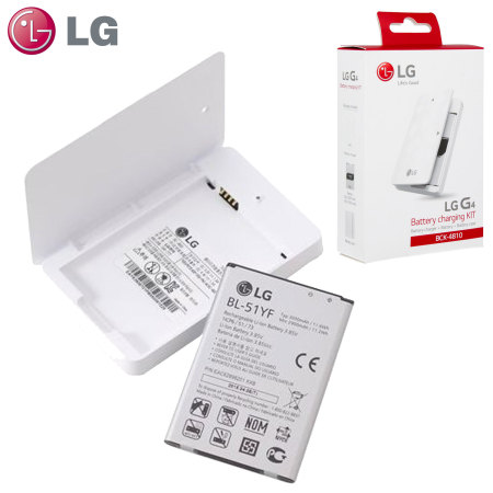 סוללה מקורית LG G4 כולל מטען שולחני בליסטר LG