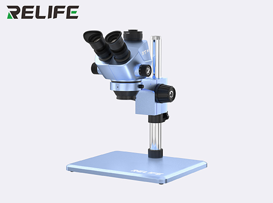 מיקרוסקופ מקצועי עם הכנה למצלמה RL-M7T PRO כחול