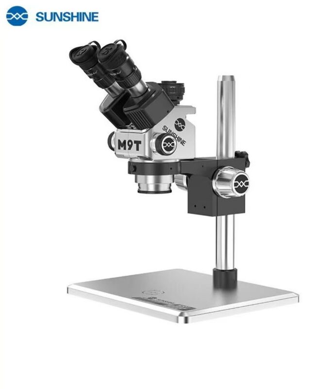 מיקרוסקופ מקצועי עם הכנה למצלמה RL-M9T כסוף