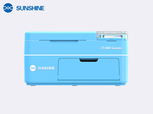 מכונה לחיתוך מגני מסך סיליקון SUNSHINE C3 MIX ULTRA הדבקה אוטומטית