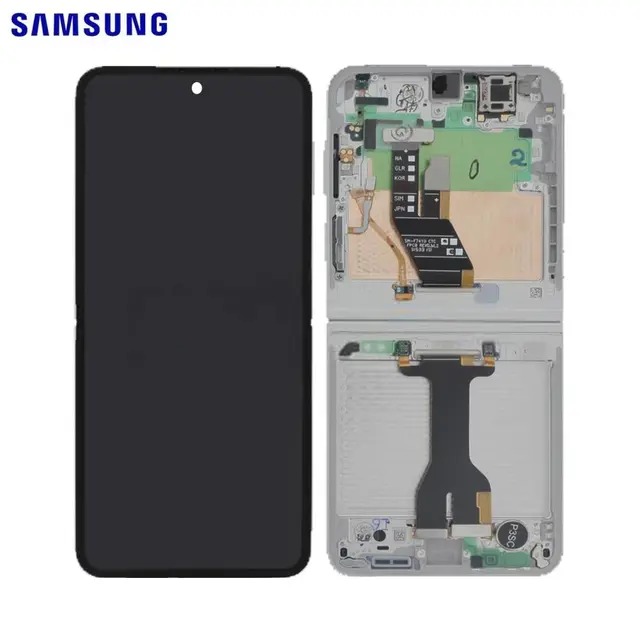 מסך GALAXY FLIP 7 FE / F761 מקורי חדש לבן