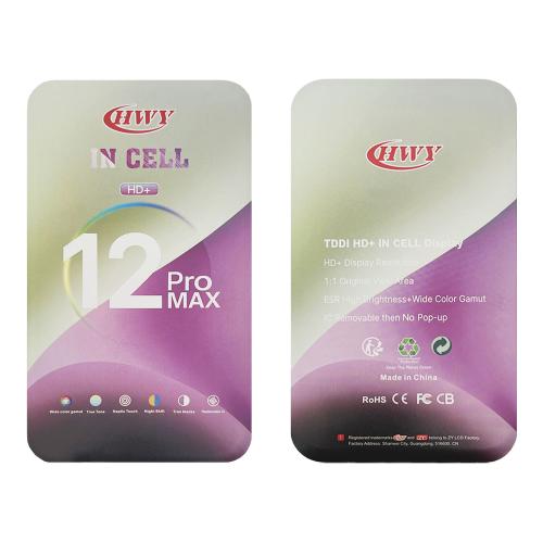מסך IPHONE 12 PRO MAX אינסל ZY HD
