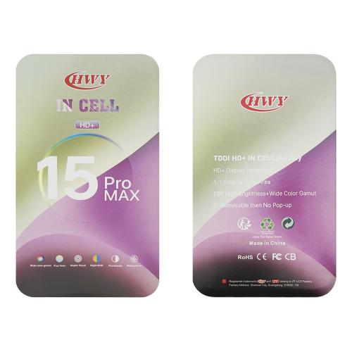 מסך IPHONE 15 PRO MAX אינסל ZY HD