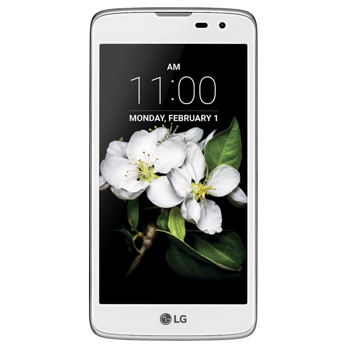 מסך מקורי כולל מסגרת LG K7 / X210 לבן